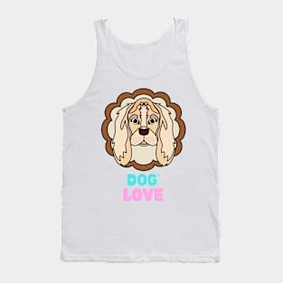 Love dogs my family Tank Top